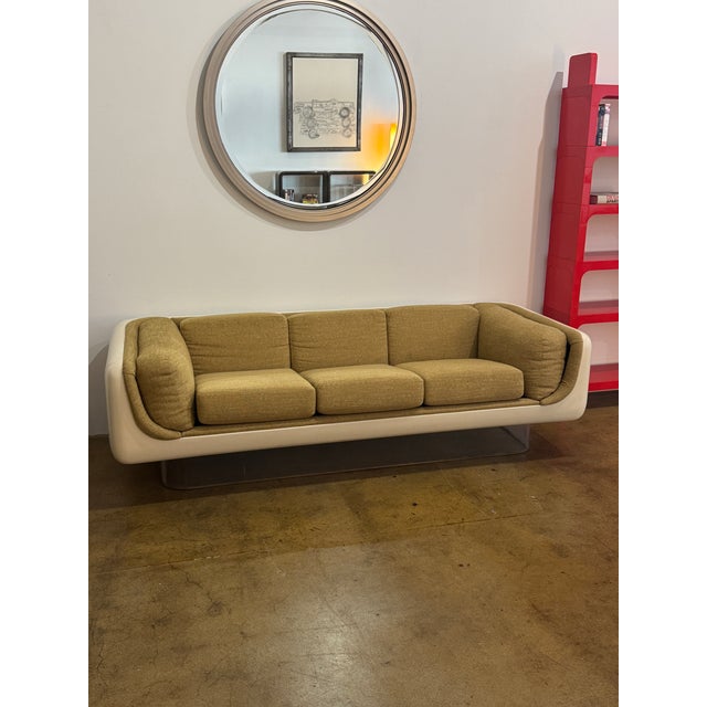 William Andrus Steelcase Floating Sofa, 1970s For Sale In Los Angeles - Image 6 of 7