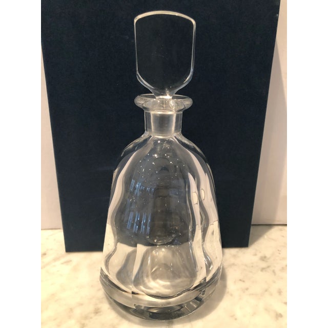 1980s Orrefors Crystal Decanter For Sale - Image 9 of 11