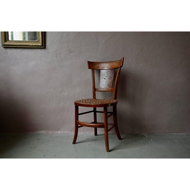 Antique French Walnut Chair, 1890s For Sale - Image 13 of 16