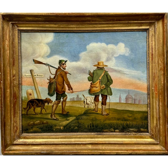 Return from the Hunt 1850, 1800s, Oil on Canvas, Framed For Sale - Image 6 of 6
