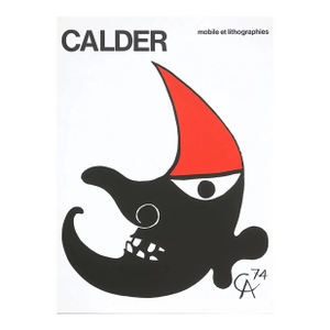 Calder Original Linogravure Poster c.n.a.c 1974 Maeght