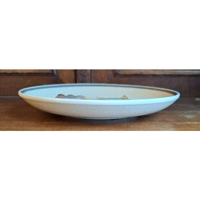 Vintage Ceramic Wall Plate from Wächtersbach, 1970s For Sale - Image 3 of 5