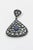 Moonstone, Tanzanite and Black Diamond Dangle Drop Pierced Earrings , Blue Purple For Sale - Image 4 of 10