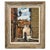 Francisco Castillo, Street with Houses and Streetlights, 1960s, Wood & Canvas For Sale - Image 6 of 6