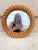 Mid-Century Round Rope Mirror Adrien Audoux and Frida Minet For Sale In Austin - Image 6 of 6
