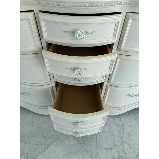 Big White Chest of Drawers For Sale - Image 4 of 11