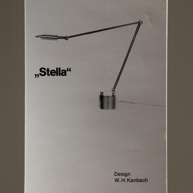 Stella Table Lamp by W.H. Kanbach for Art-Line, Germany, 1980s For Sale - Image 10 of 13