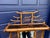 Mid 19th Century Bamboo Etagere With Pagoda Top and Chinoiserie Panels, 19th Century For Sale - Image 5 of 18