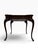 Late 20th Century Late 20th Century Maitland-Smith Hollywood Regency 5-Piece Game Table & Carved Shell-Back Chairs Set For Sale - Image 5 of 12