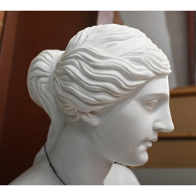 2000 - 2009 Very Large Venus De Milo Statue, 1980s, Marble For Sale - Image 5 of 6