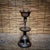 Art Deco Asian Iron Casting Candle Holder For Sale - Image 3 of 6