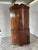 Antigue Biedermeier Corner Cabinet in Walnut Veneer, 1860s For Sale - Image 3 of 18