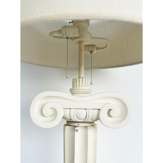 Wood 1960s Diamond & Baratta Morris Lapidus Eden Roc Hotel Floor Lamps, a Pair For Sale - Image 7 of 11