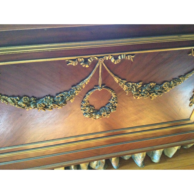 1920s Louis XVI Style Full Size Bedframe For Sale - Image 10 of 13