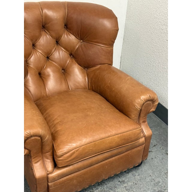 E. J. Victor for Ralph Lauren Home Writer’s Club Chair For Sale - Image 9 of 12