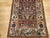 Antique Persian Malayer Area Rug, Hand-Knotted Wool, Geometric Pattern, 4x7, Navy & Ivory For Sale - Image 10 of 17