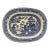 Antique Dewes & Copestake Blue Willow Platter From England - Circa 1895 For Sale