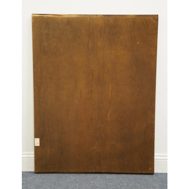 Late 20th Century Thomasville Furniture Mystique Collection Asian Chinoiserie 43x33" Double Mirror for Queen Size Pier Group 23311-205 For Sale - Image 5 of 7