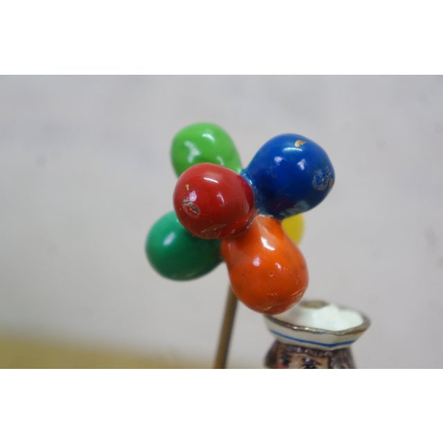 Metal 1984 Ron Lee Signed 24k Gold Balloon Sailor Clown Sculpture Onyx 4" For Sale - Image 7 of 14