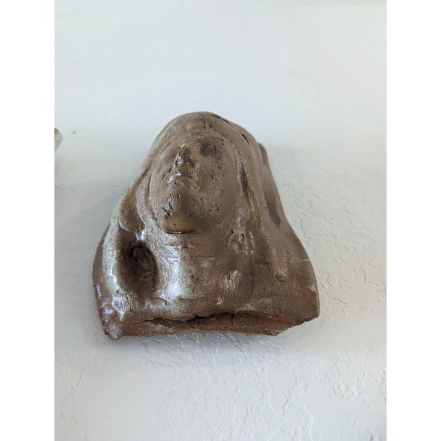 Late 20th Century Vintage Ishmael Soto Pottery Plaque Wall Pocket For Sale - Image 5 of 10