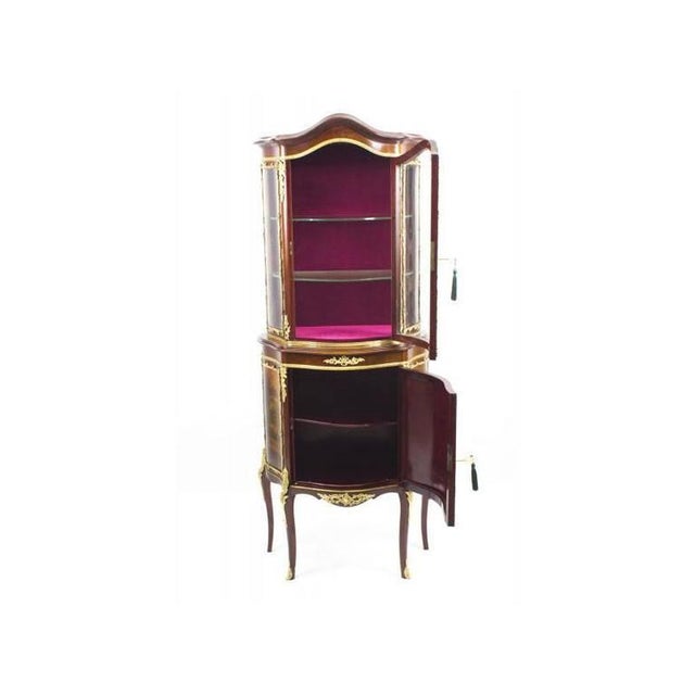 19th Century French Display Cabinet from Vernis Martin For Sale - Image 9 of 11