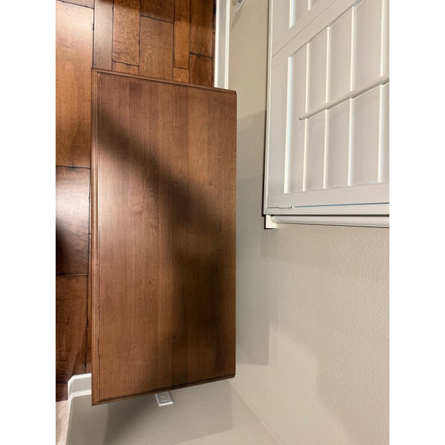 2020s Three Drawer Ethan Allen Chest of Drawers - Sold as a Pair For Sale - Image 5 of 11