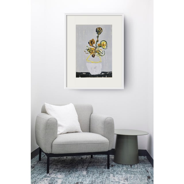 Homage to Van Gogh — Contemporary Still Life With Sunflowers | Abstract Figurative For Sale - Image 9 of 10