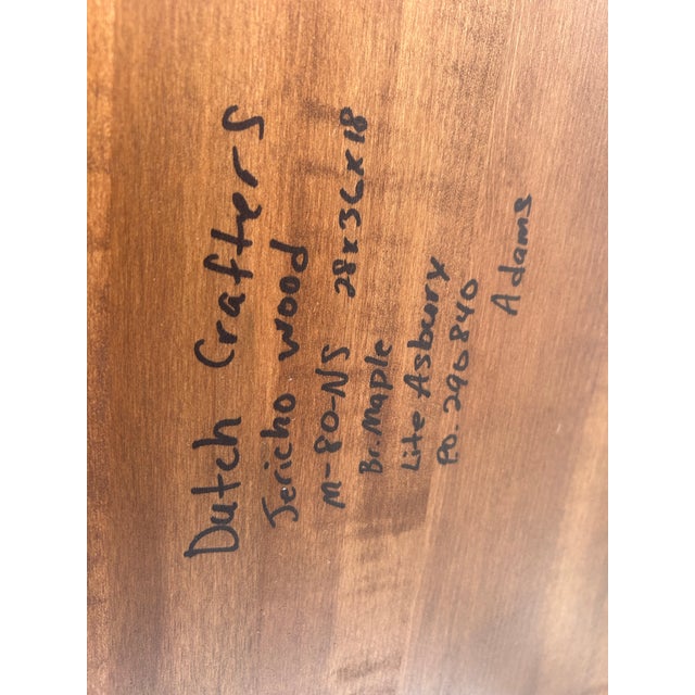 Arts & Crafts Dutch Crafters Amish Made Coffee Table For Sale - Image 3 of 6