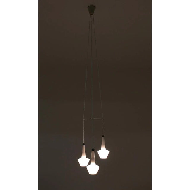 Mid-Century T272 Opaline Glass Pendant by Hans-Agne Jakobsson For Sale - Image 9 of 11