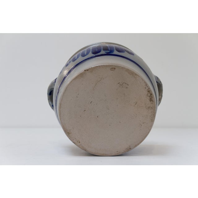 19th Century German Stoneware Five Liter Crock, 1890s For Sale - Image 4 of 11