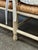 Vintage Persnickety Ladderback Rustic Farmhouse Bench For Sale In New York - Image 6 of 12