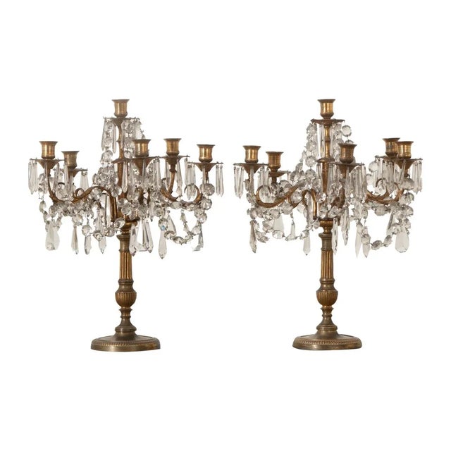 French 19th Century Louis XVI Style Girandoles - A Pair For Sale - Image 12 of 12