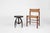 A compact yet characterful piece of early 20th‑century French industrial design, this 1920 metal stool embodies the rugged...