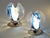 Mid-Century Modern Murano Glass Lamps by Toni Zuccheri for Venini, 1970s, Set of 2 For Sale - Image 3 of 12