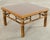 McGuire Organic Modern Rattan Oak Cocktail Coffee Table For Sale - Image 16 of 16