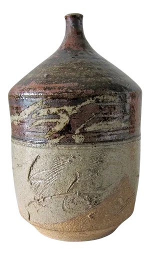 Paul Soldner California Studio Pottery Spouted Vase
