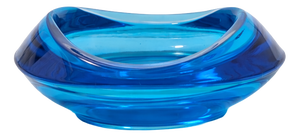 Blue Ashtray by Rudolf Jurnikl for Sklo Union, 1960s