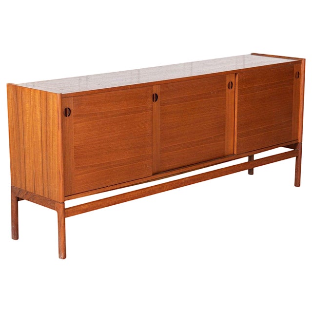 Mid-Century Danish Teak Sideboard For Sale