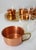 Tea Glasses & Tray in Copper, Brass & Jena Glass from Schott, Mainz, 1960s, Set of 7 For Sale - Image 4 of 11