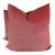Coral Pink Velvet 22" Pillows-a Pair For Sale