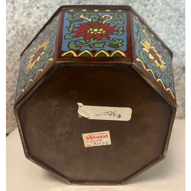 1980s Vintage Wildwood Cloisonne Collection of (7) For Sale - Image 5 of 15