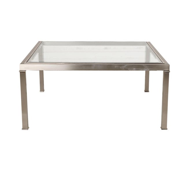 Glass Coffee Nesting Tables from Sovet Italia, Set of 3 For Sale - Image 10 of 14