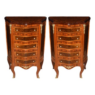French Empire Chests of Drawers, Set of 2 For Sale