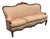 French Louis XV Style Carved Wood Canapé Sofa, Antique For Sale