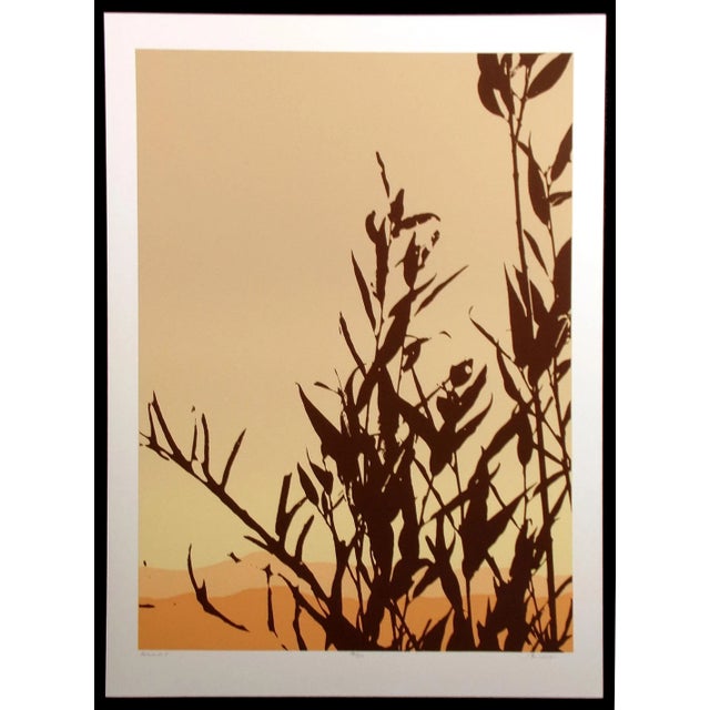 "Hinterlands I, II, III" Triptych of 3 Limited Edition Serigraphs by Jim Boutwell Hand signed by the artist Total: 30" x...