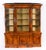 Antique Victorian Burr Walnut Breakfront Bookcase, 1800s For Sale - Image 18 of 18