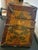 Late 19th Century Antique Tibetan Hand-Painted Wooden Longevity Box With Original Iron Hardware For Sale - Image 5 of 7