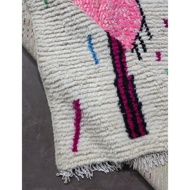 2020s Modern Moroccan Wool Rug - 8.4 X 4.8 Ft For Sale - Image 5 of 8
