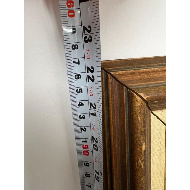 Heavy Impasto Oil on Board of Harbor Scene For Sale - Image 11 of 12