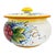 Late 20th Century Gialletti Giulio Deruta Hand-Painted Maiolica Biscotti Jar For Sale - Image 4 of 13